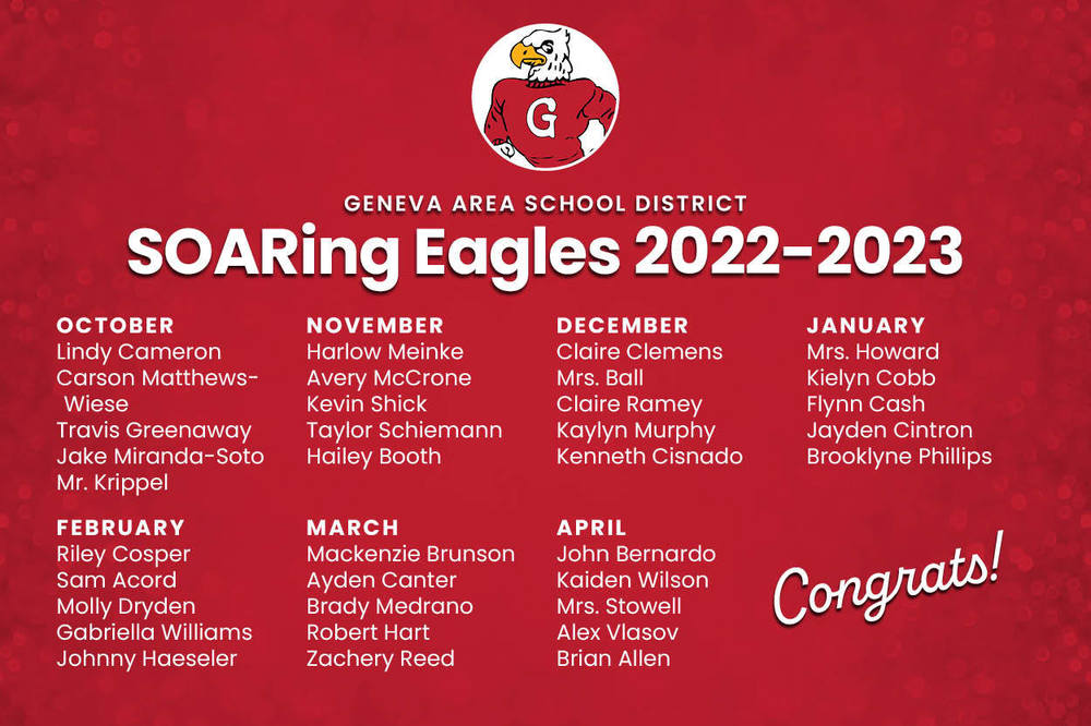 2022-2023 SOARing Eagles