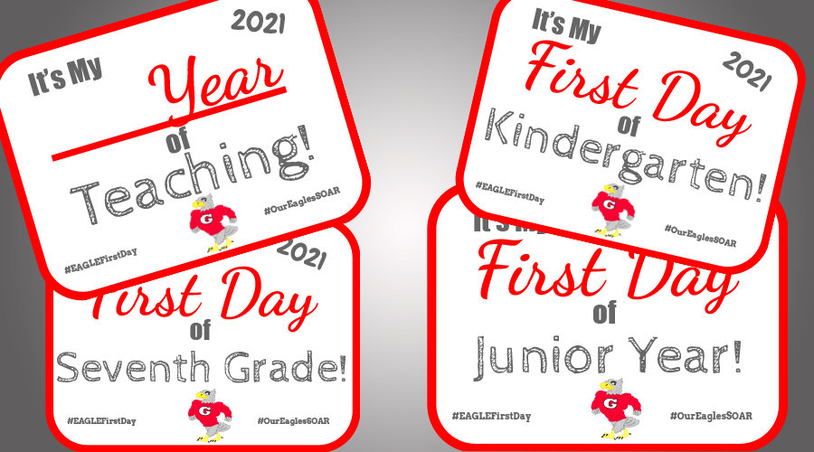 1st Day of School Signs!