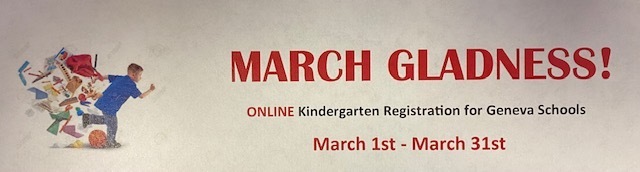 Kindergarten  Registration Banner